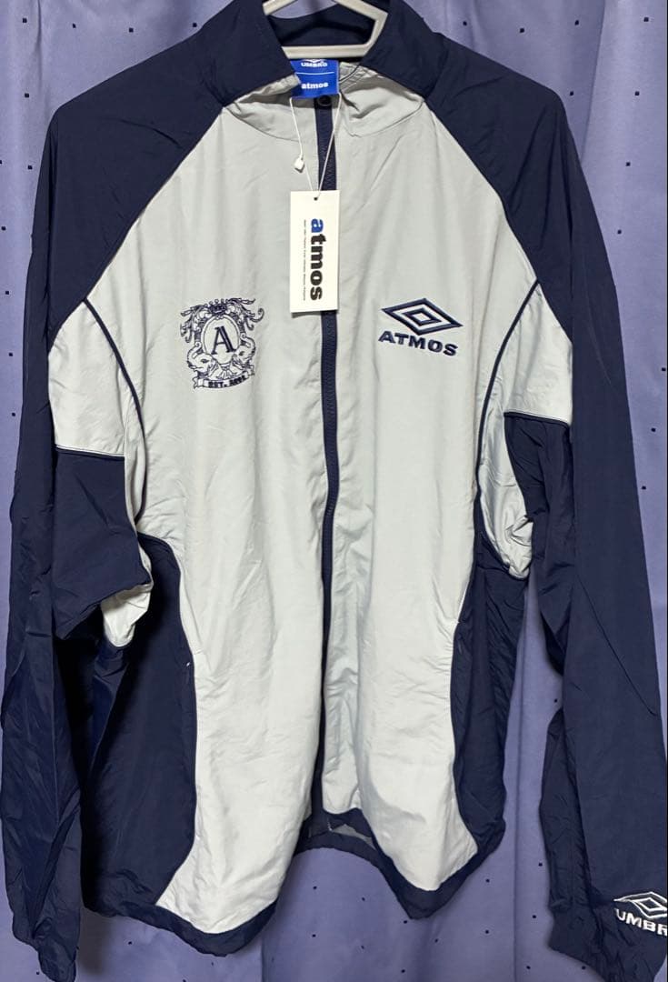 UMBRO ATOMS ナイロンジャケット グレー/ネイビー