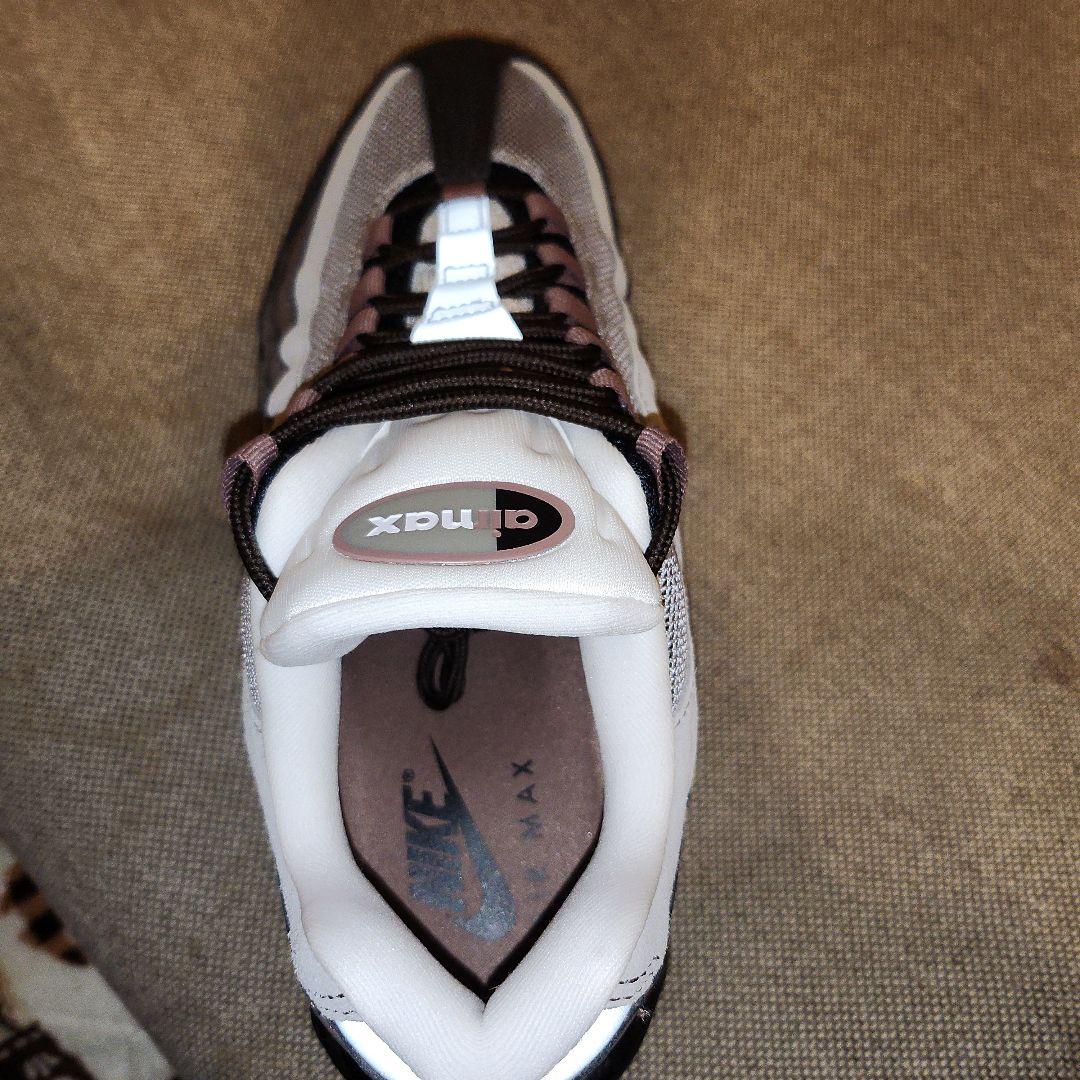 靴 NIKE AIR MAX 95 VELVET BROWN BIG BUBBLE