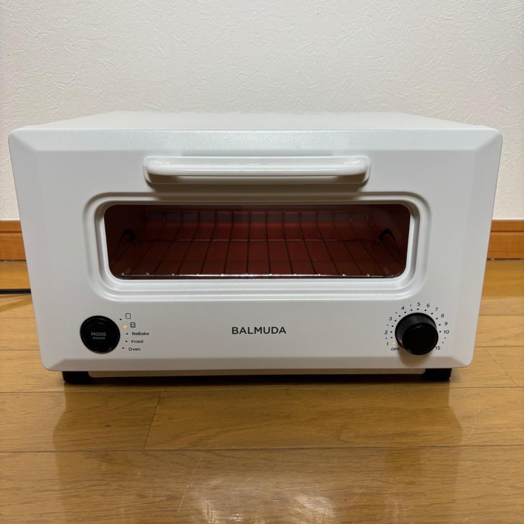 BALMUDA ReBaker トースター KTT01JP-WH 2023年製