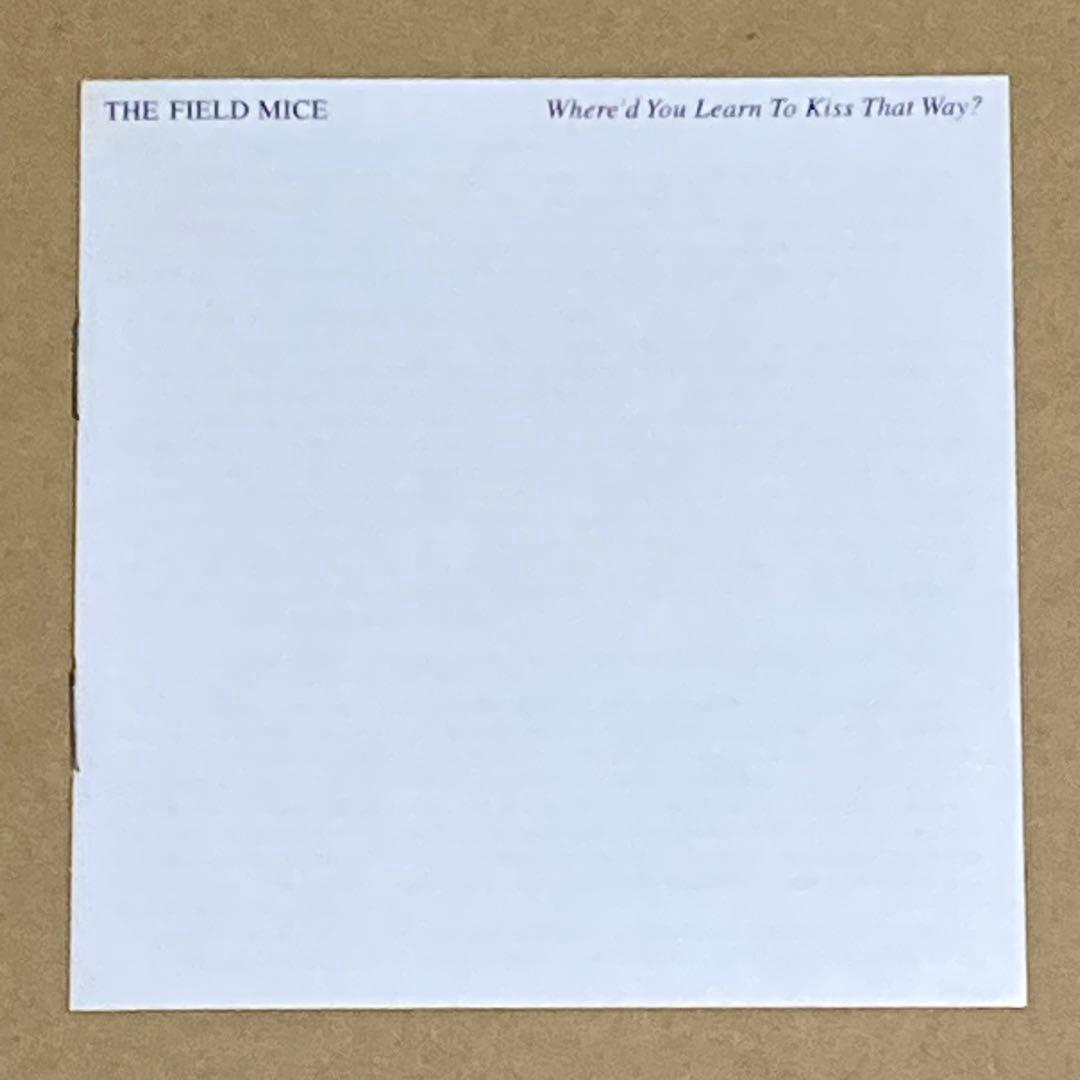 field mice フィールド・マイス/ベスト盤2CD/日本盤限定1000枚