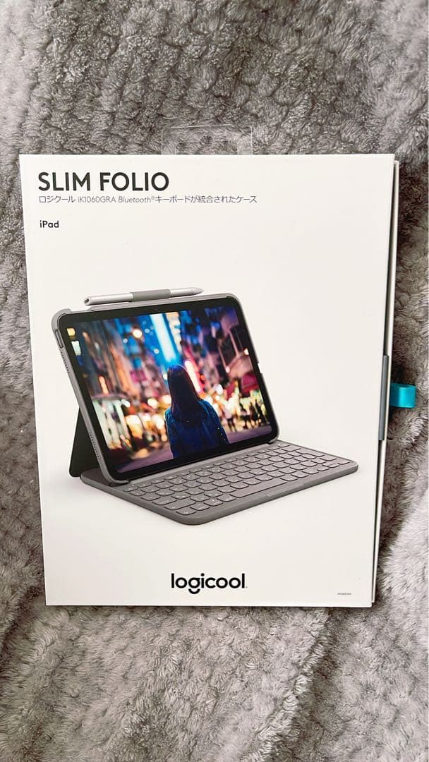 logicool Slim Folio iPad ケース　新品　キーボード付き