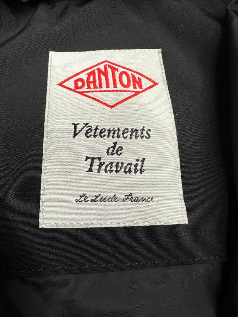 [びーびー]DANTAN ダントン　ブラックダウンジャケット