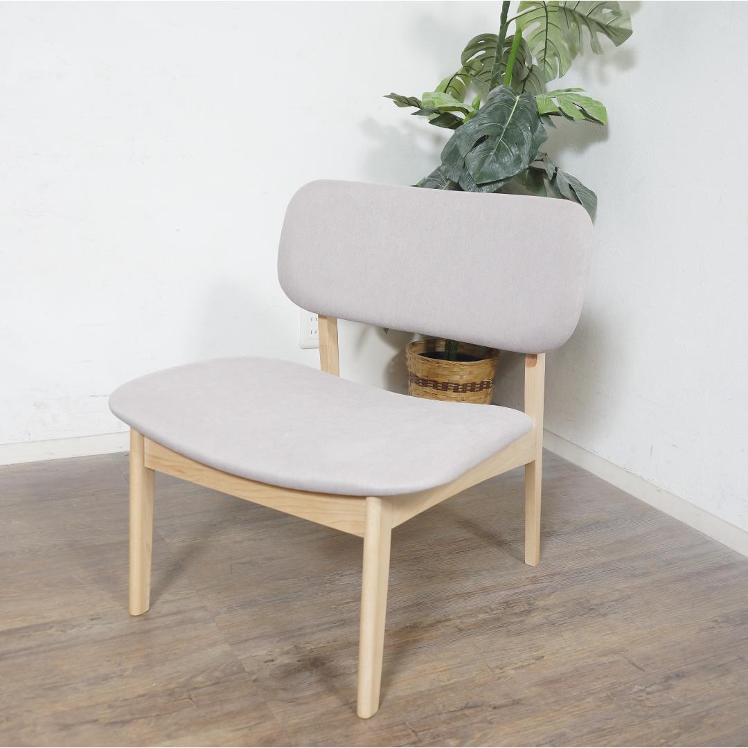 送料無料【新品】　2脚セット　ロータイプ　おしゃれ ダイニングチェア