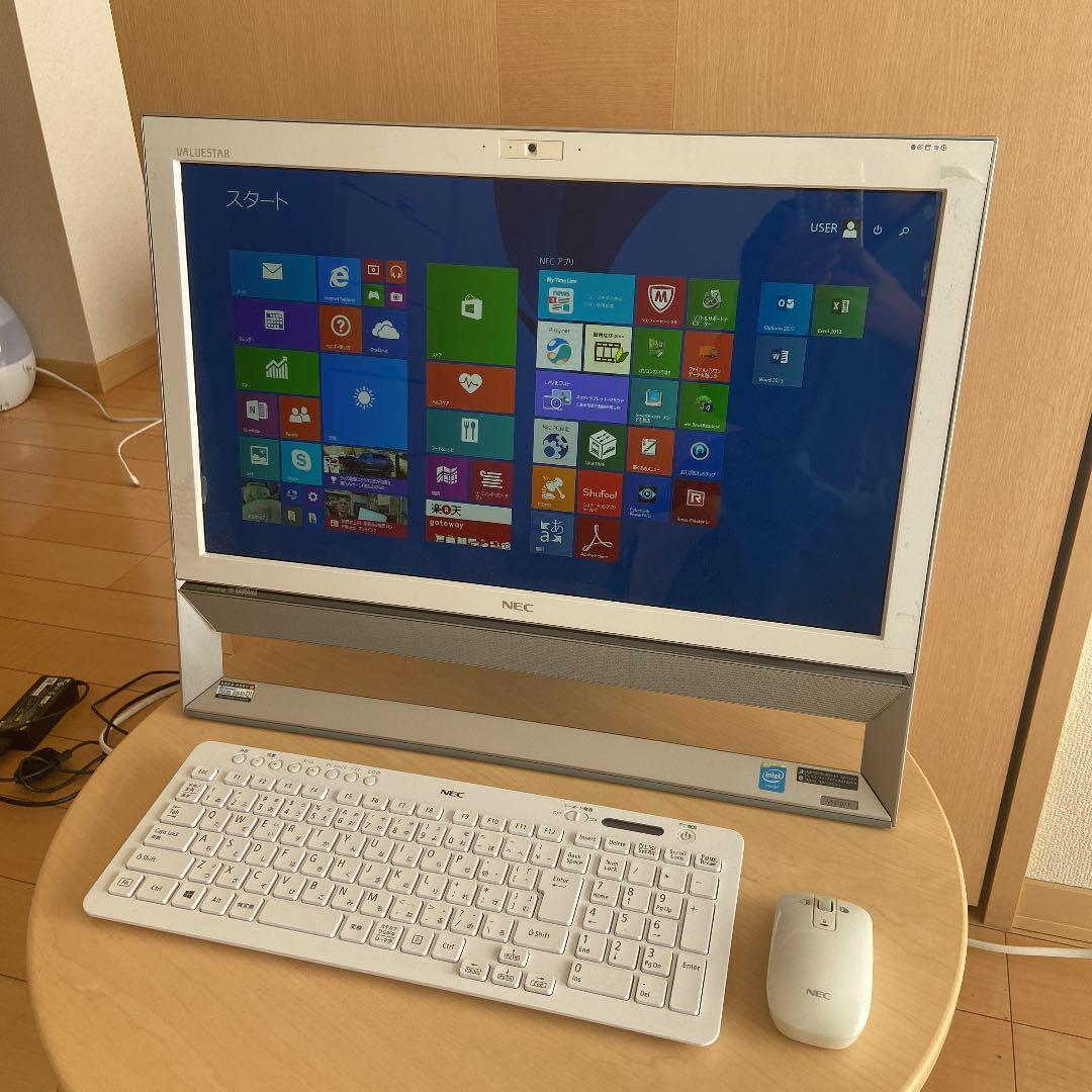 スマホ・タブレット・パソコン NEC VALUESTAR S PC-VS370TSW