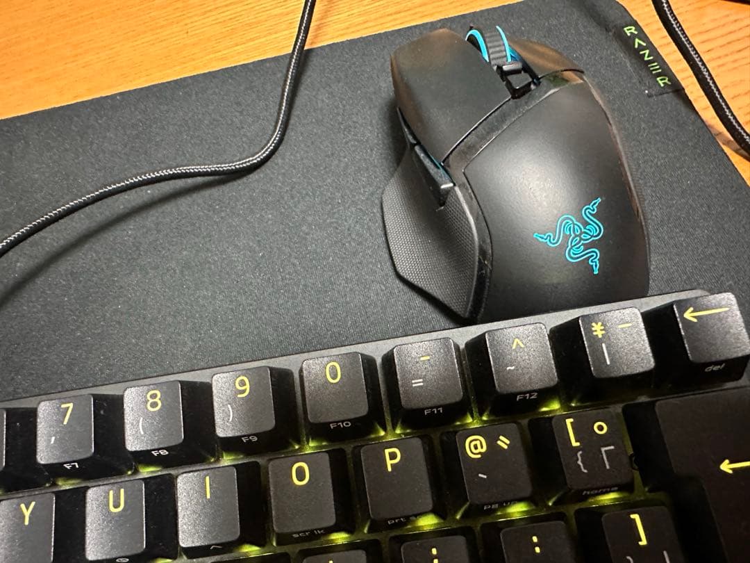 Razer マウス・キーボード・マウスパッド　3点セット