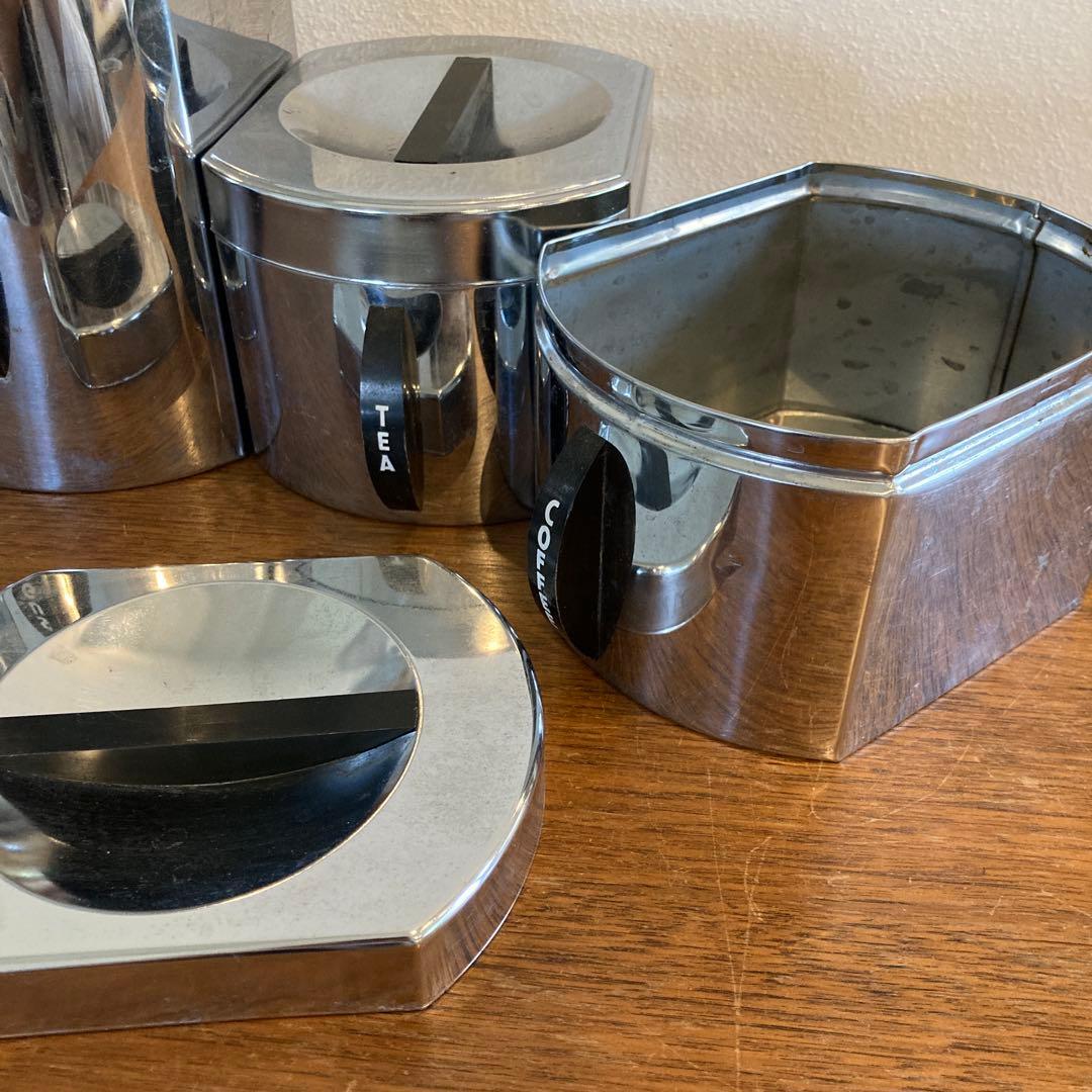 J*l様 アメリカビンテージ　金属製キャニスター・ペーパーホルダーセット