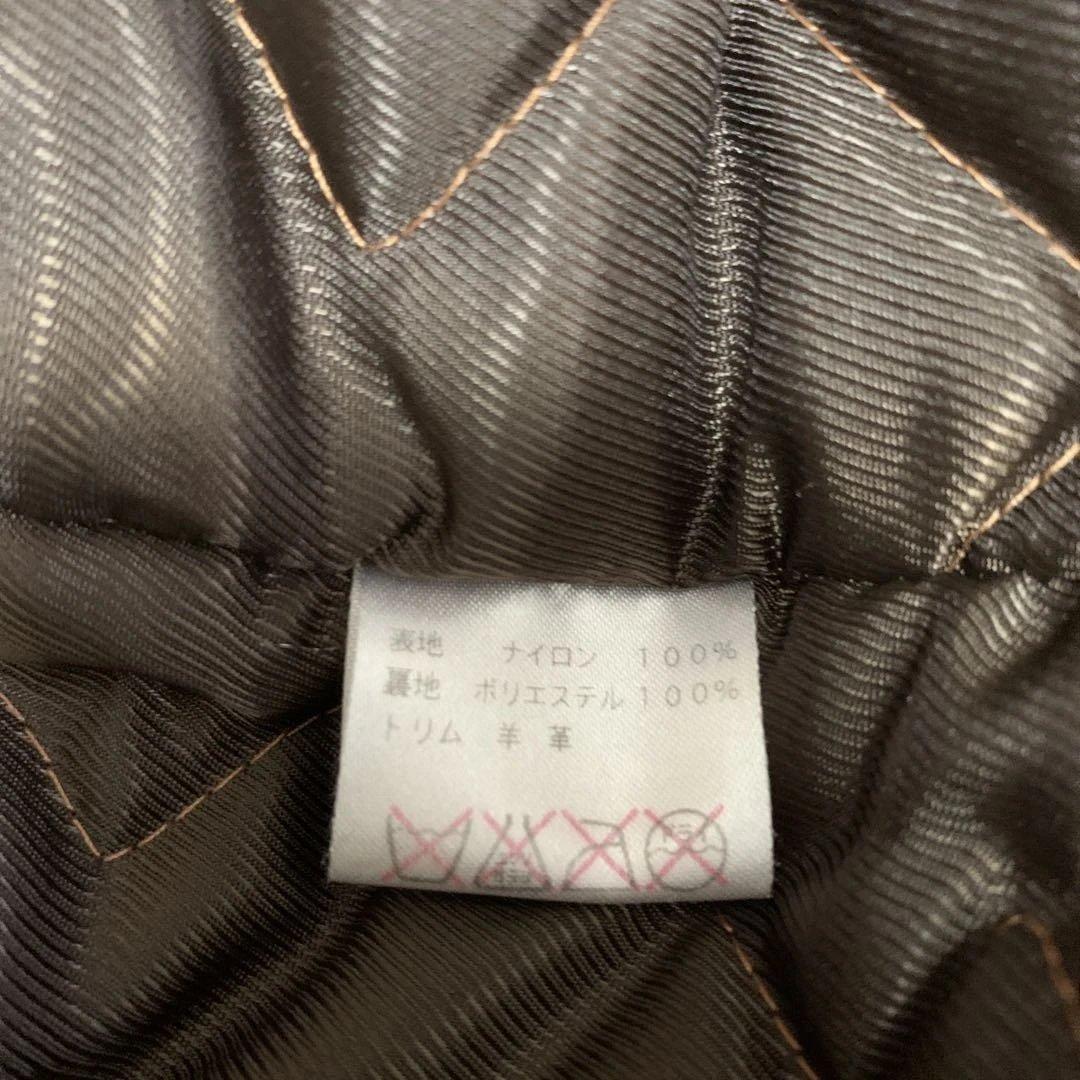 COACH EST 1941 オレンジ ナイロンジャケット　内側キルティング