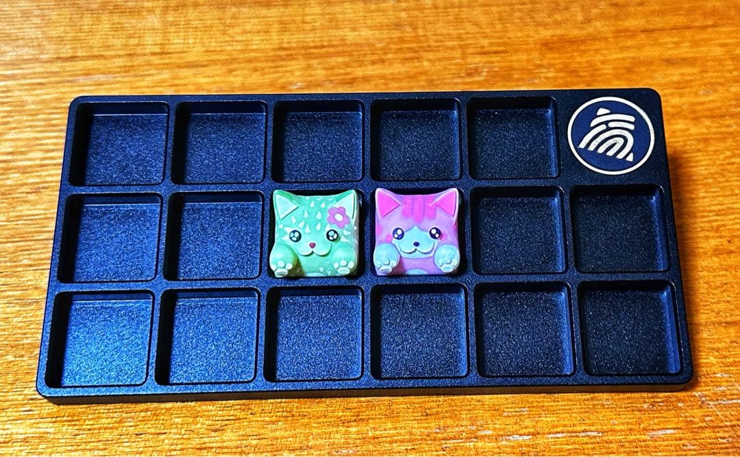 キーボード Artisan keycap - Bongo pretty in pink