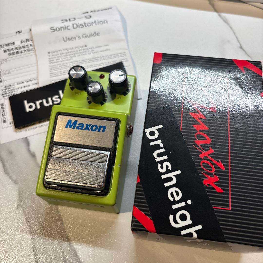 ギター Maxon SD9 Brush eight MOD ver.4.0
