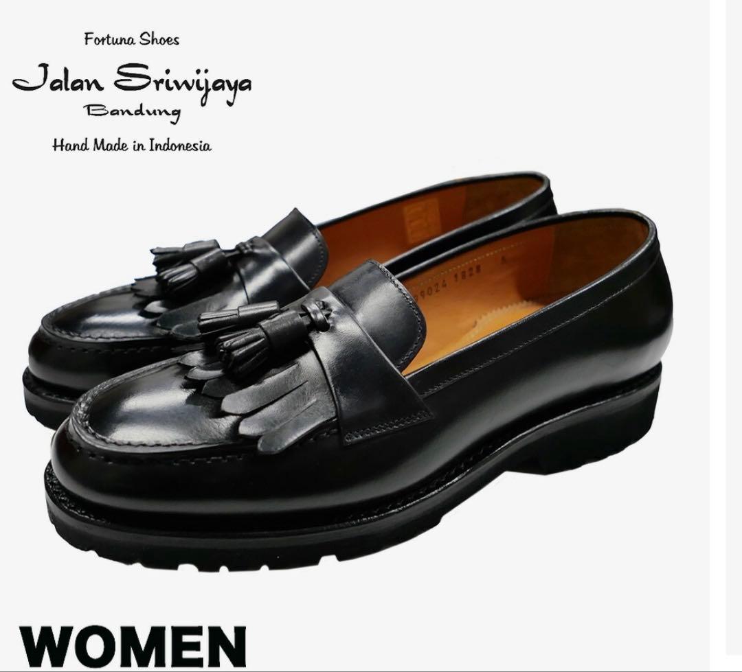 JALAN　SRIWIJAYA タッセルローファー　ビブラムソール　24.5㎝