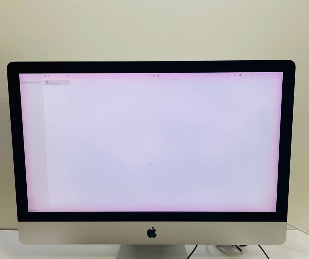 iMac 2015 27インチ 5K i7 16gb SSD512GB