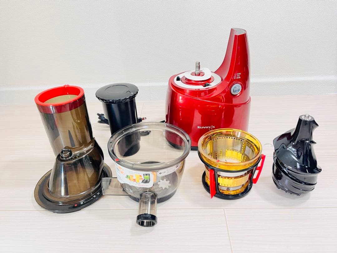 【未使用】クビンスホールスロージューサー JSG-641M フルセット