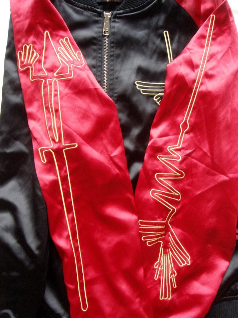 ナスカジャン ハードコアチョコレート 月刊ムー ブラック&レッド