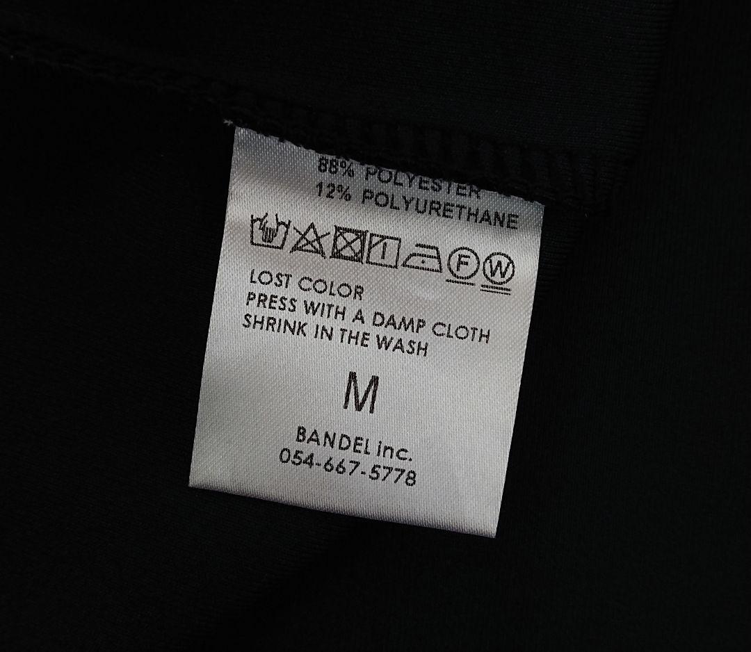 BANDEL ゴルフ 長袖タートルネックシャツ Mサイズ ブラック