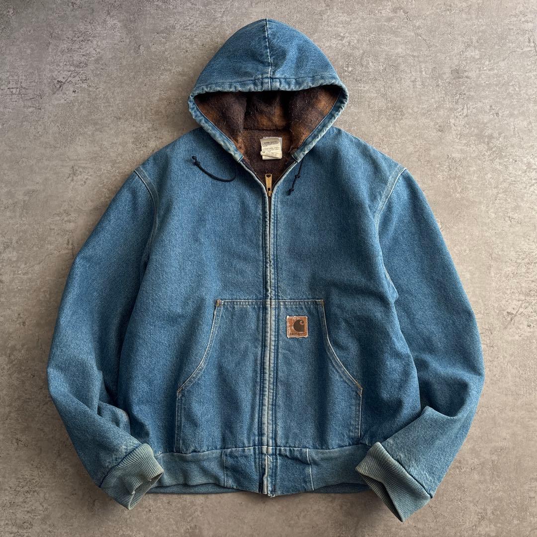 00's■carhartt カーハート【XL】アクティブジャケット デニム