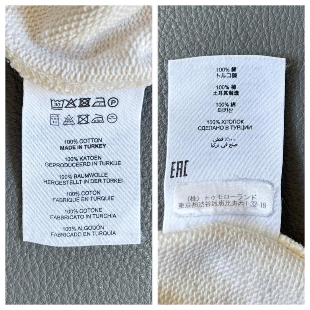 ドリスヴァンノッテン スウェット トレーナー オーバーサイズ 白 M tt9