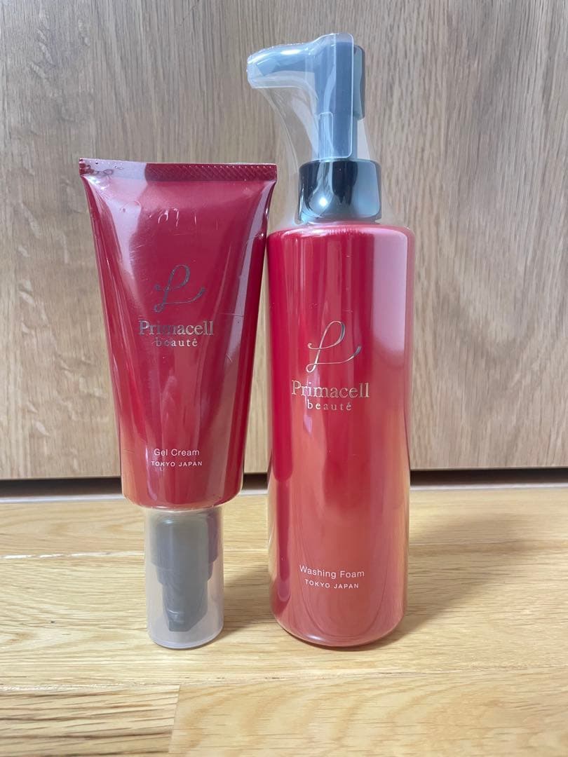 プリマセル ウォッシングフォーム、ジェルクリーム