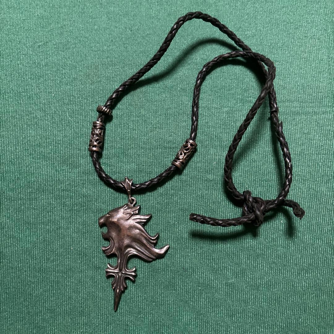 FINAL FANTASY Ⅷ スリーピングライオンハート シルバーネックレス
