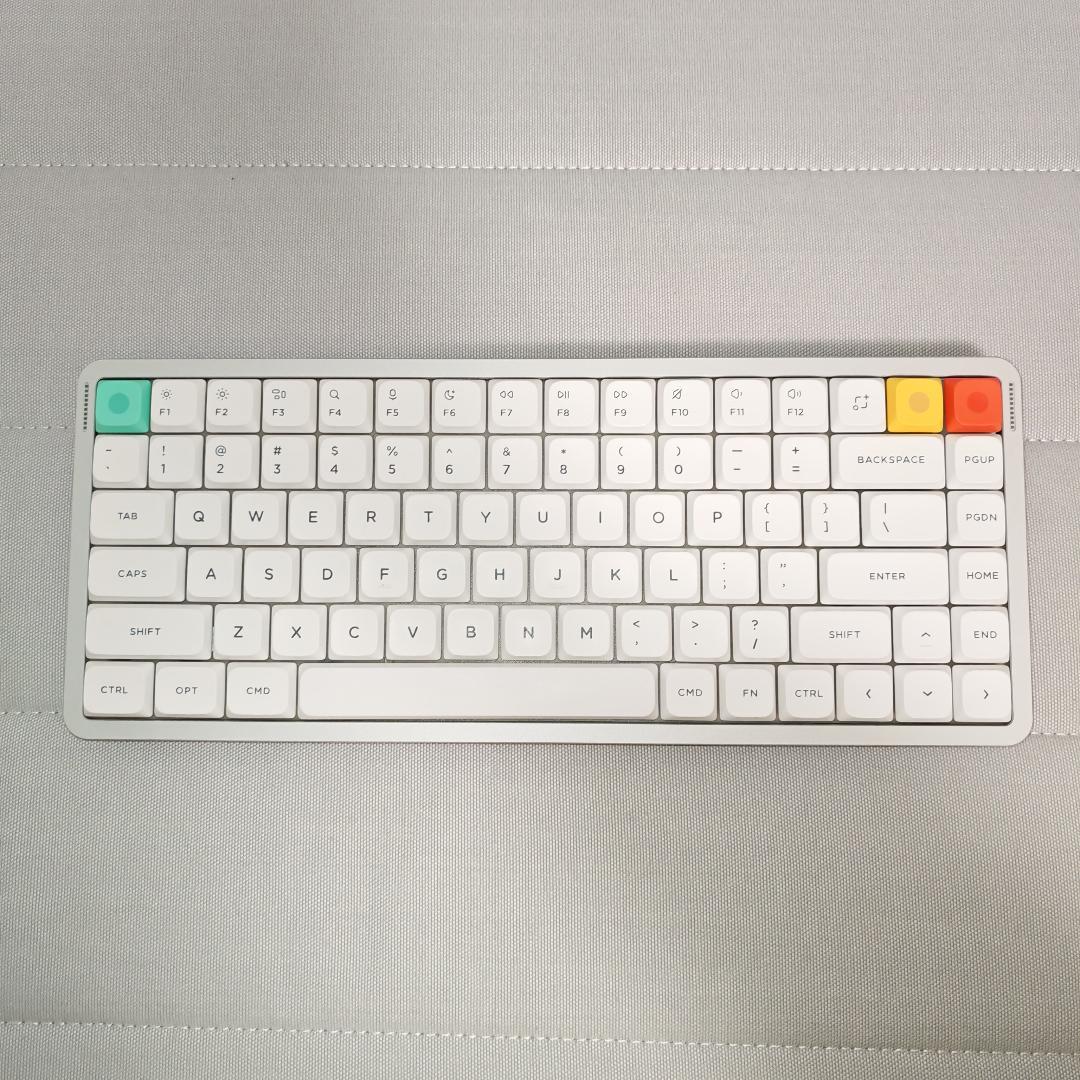 Nuphy Air75 V3 US配列 Blush Nano軸 ANSI 英字