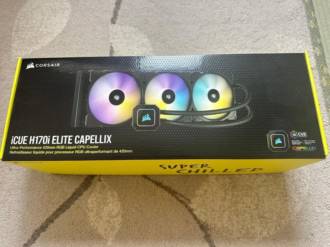 PC用ファン・クーラー CORSAIR H170i ELITE CAPELLIX