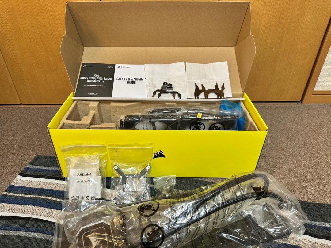 PC用ファン・クーラー CORSAIR H170i ELITE CAPELLIX