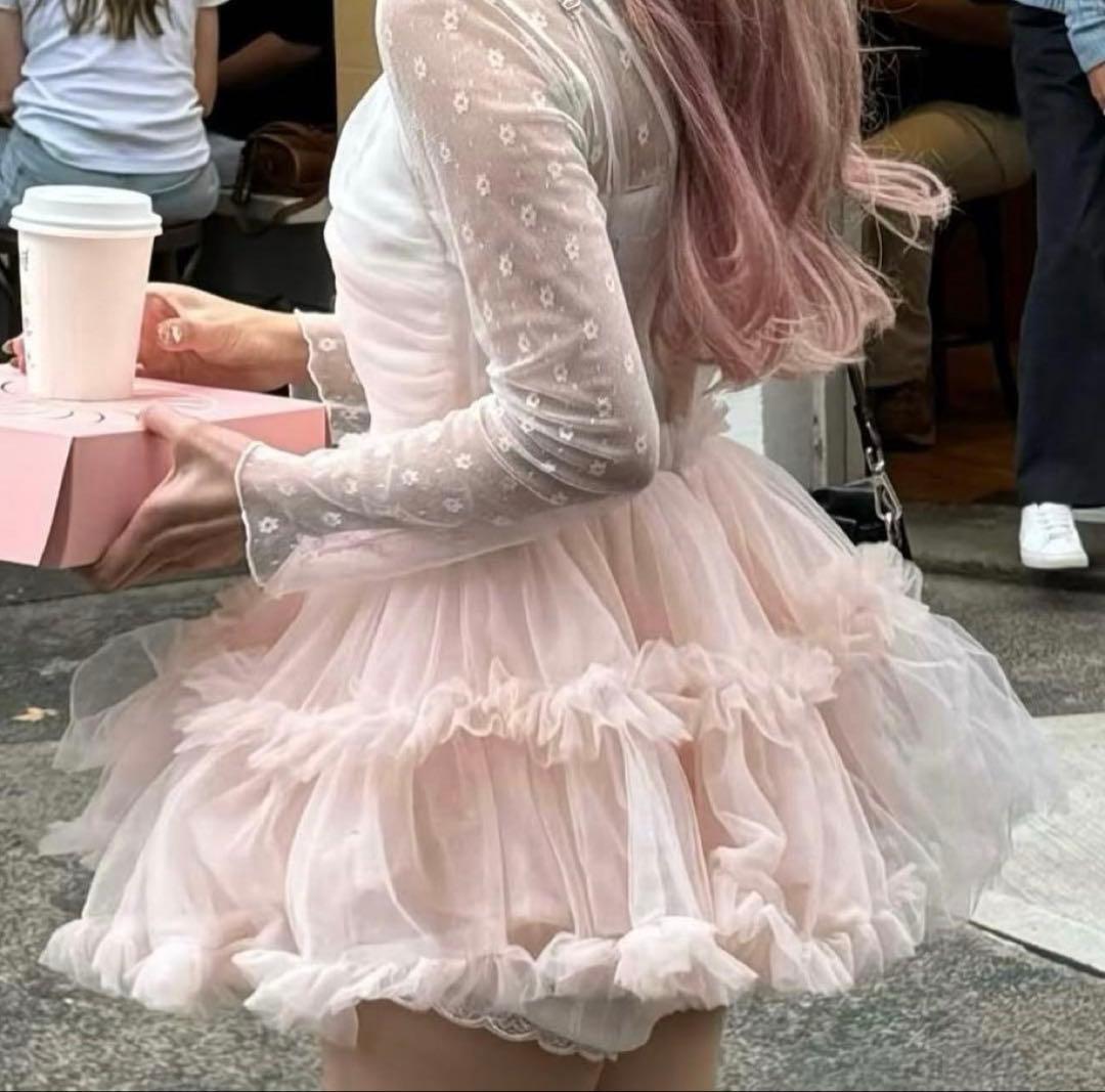 【Treat Ürself】BallerinaTullePeplumTops