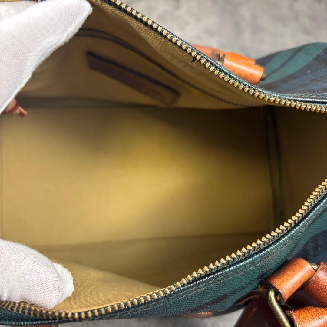 【美品】ラルフローレン ミニボストンバッグ ビンテージ PVC 付属品有