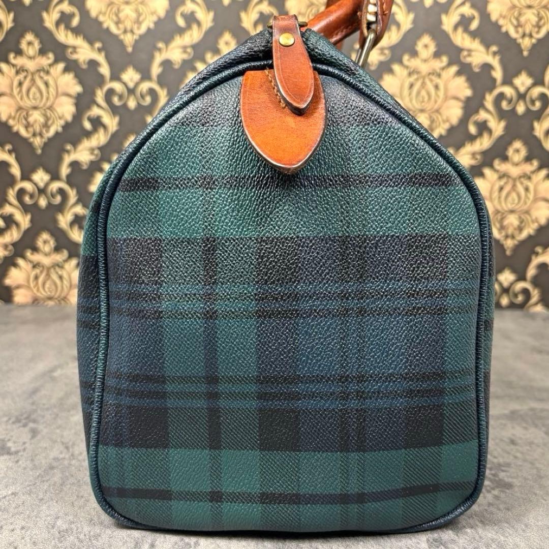 【美品】ラルフローレン ミニボストンバッグ ビンテージ PVC 付属品有