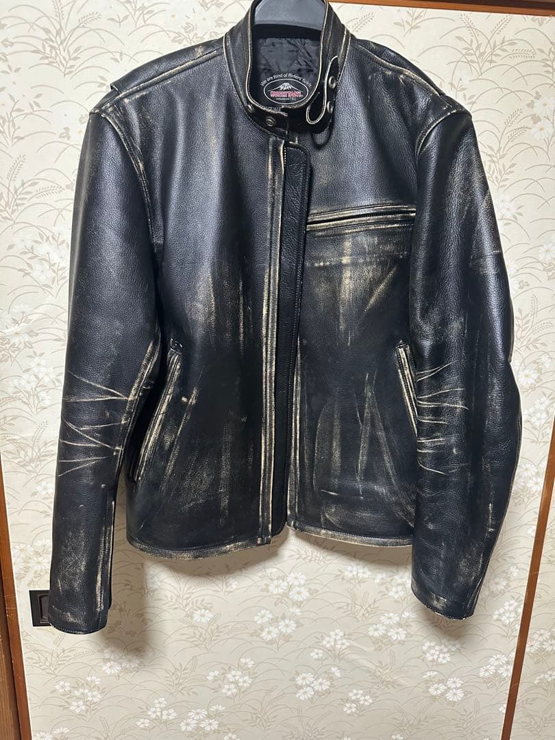 クシタニ　 シングルライダースジャケット