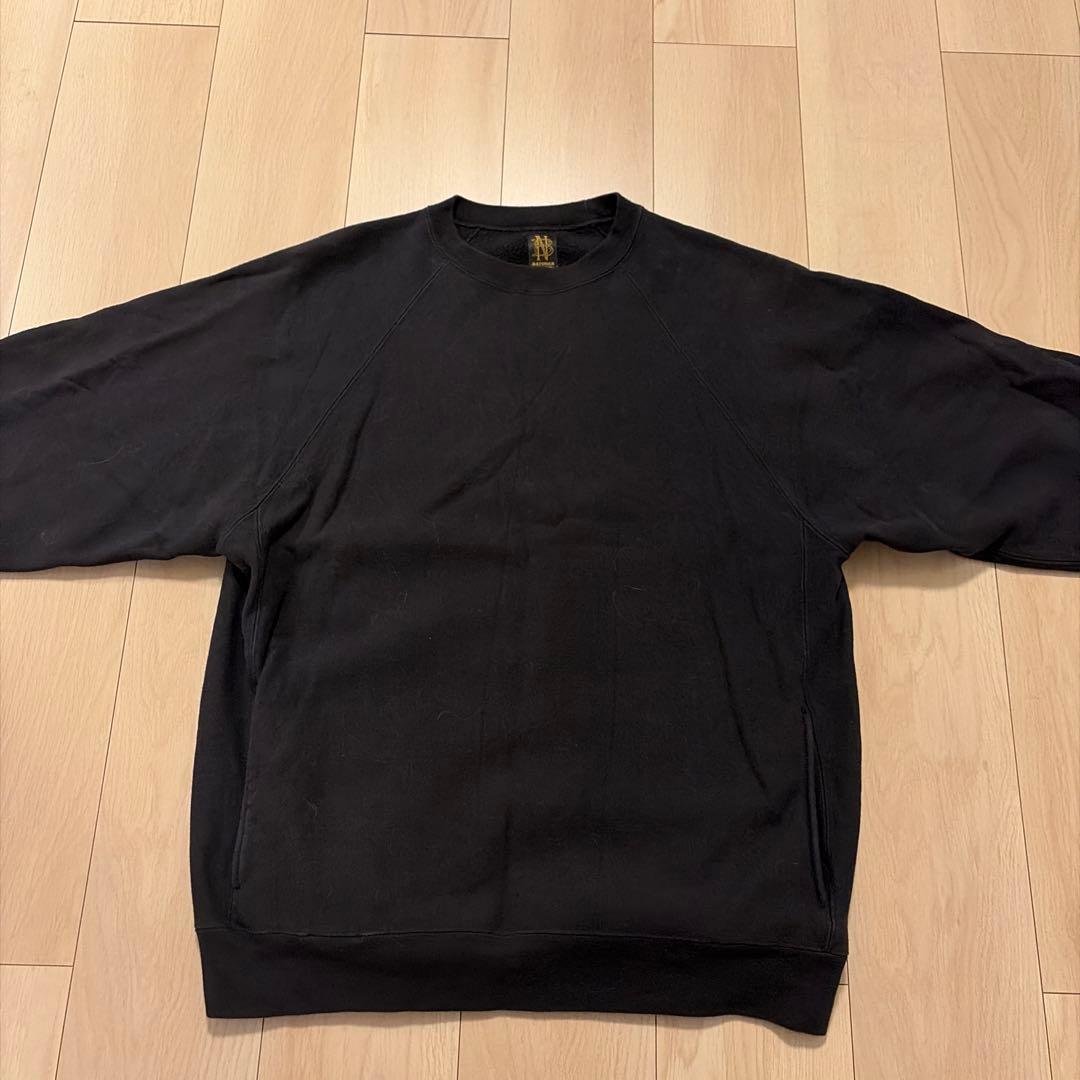 BATONERバトナー Men Jumberca Urake Crew Neck