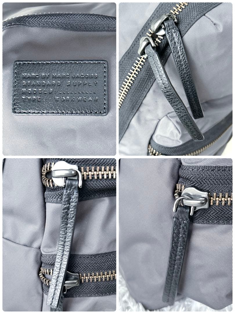 新品✨MARC JACOBS リュック バックパック チャコール グレー