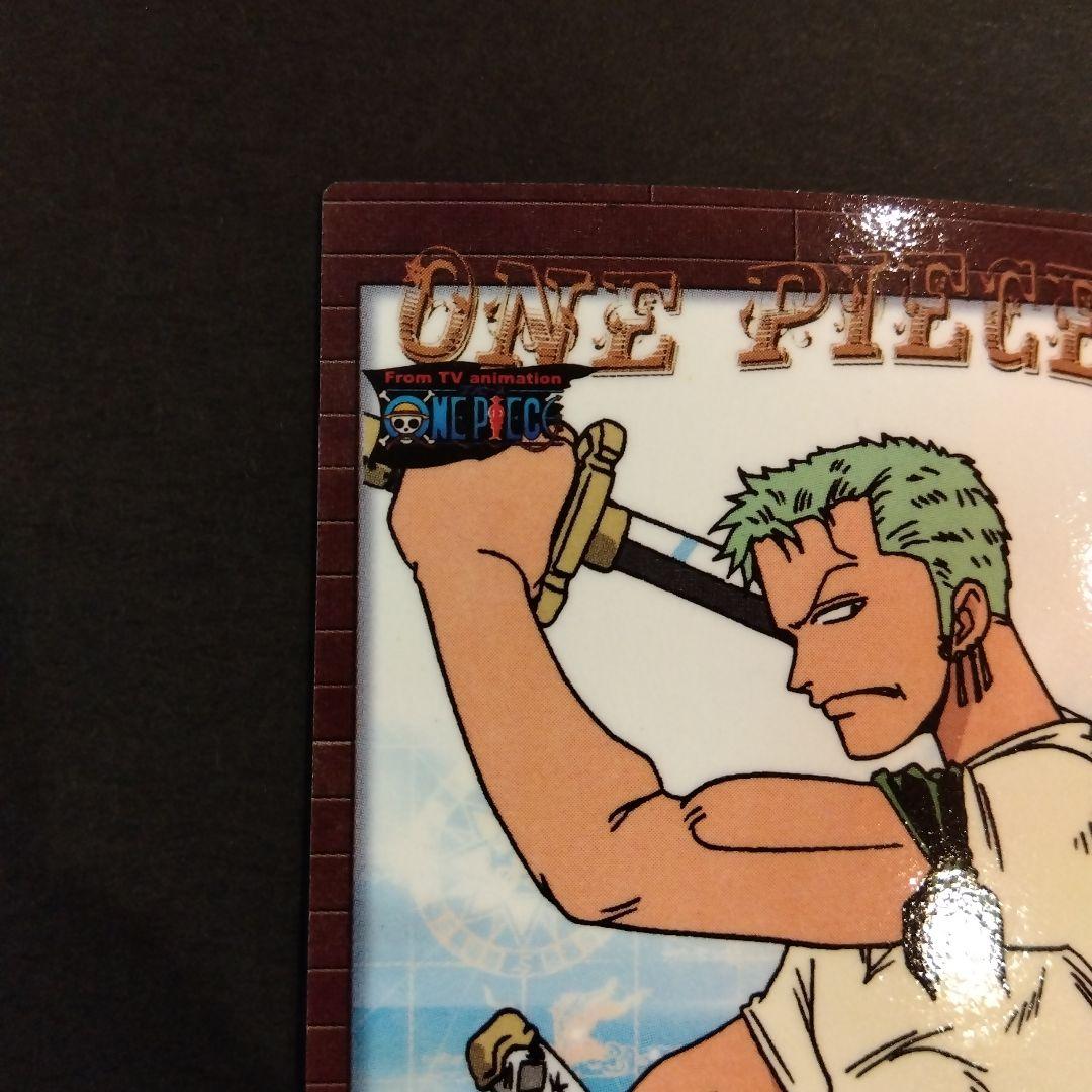 ONEPIECE アマダ エッチングカード ゾロ N02 初期 レア 当時