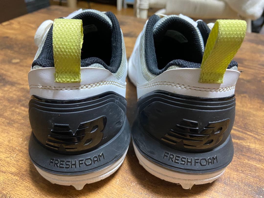new balance ゴルフシューズ BOA ホワイト23.5