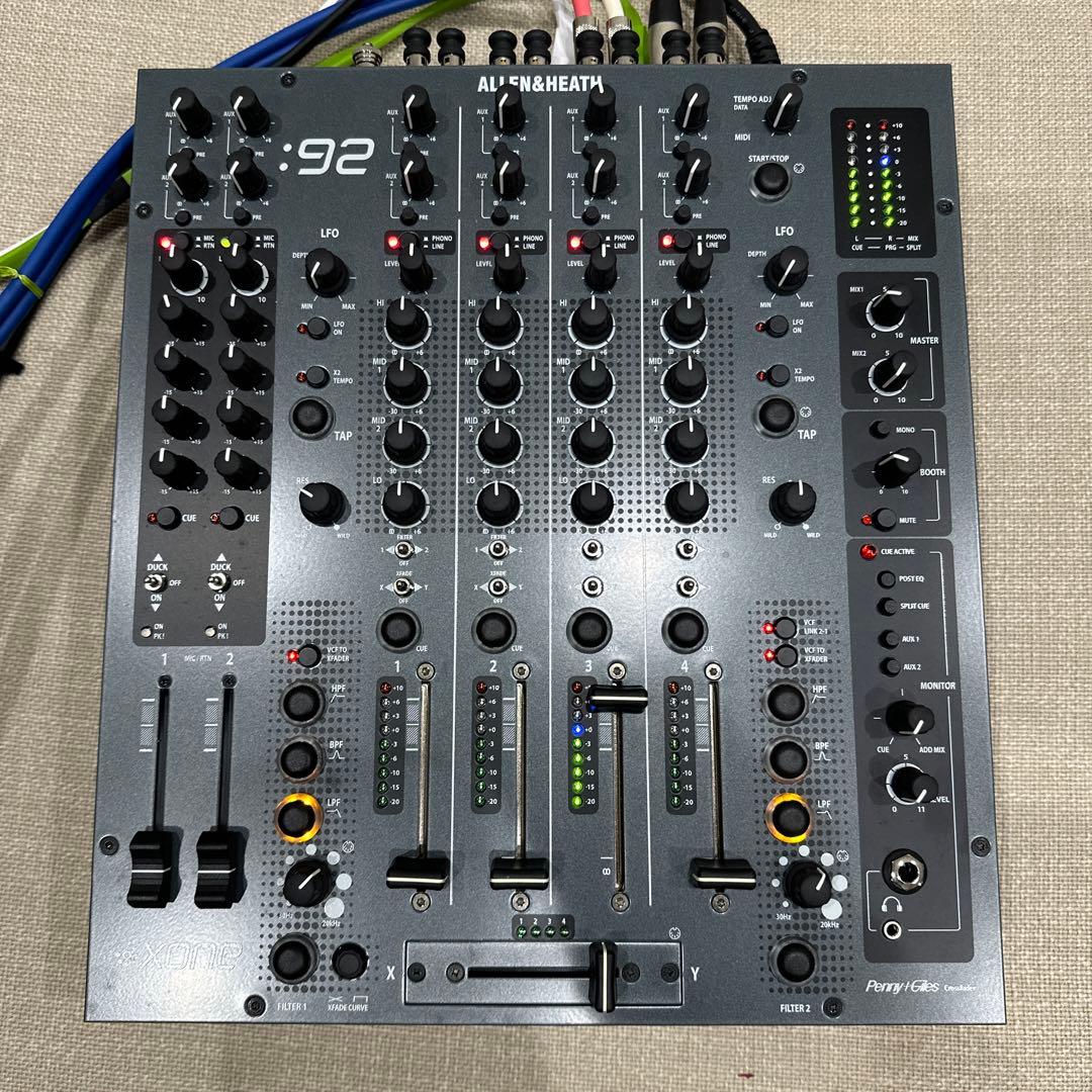 ALLEN&HEATH :92 DJミキサー　アレヒ92 一台