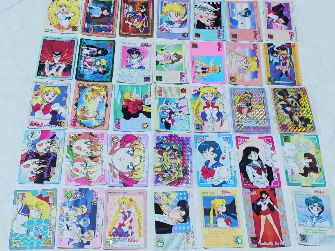 セーラームーン　カード　バンダイ　カードダス　本弾　セミコンプ