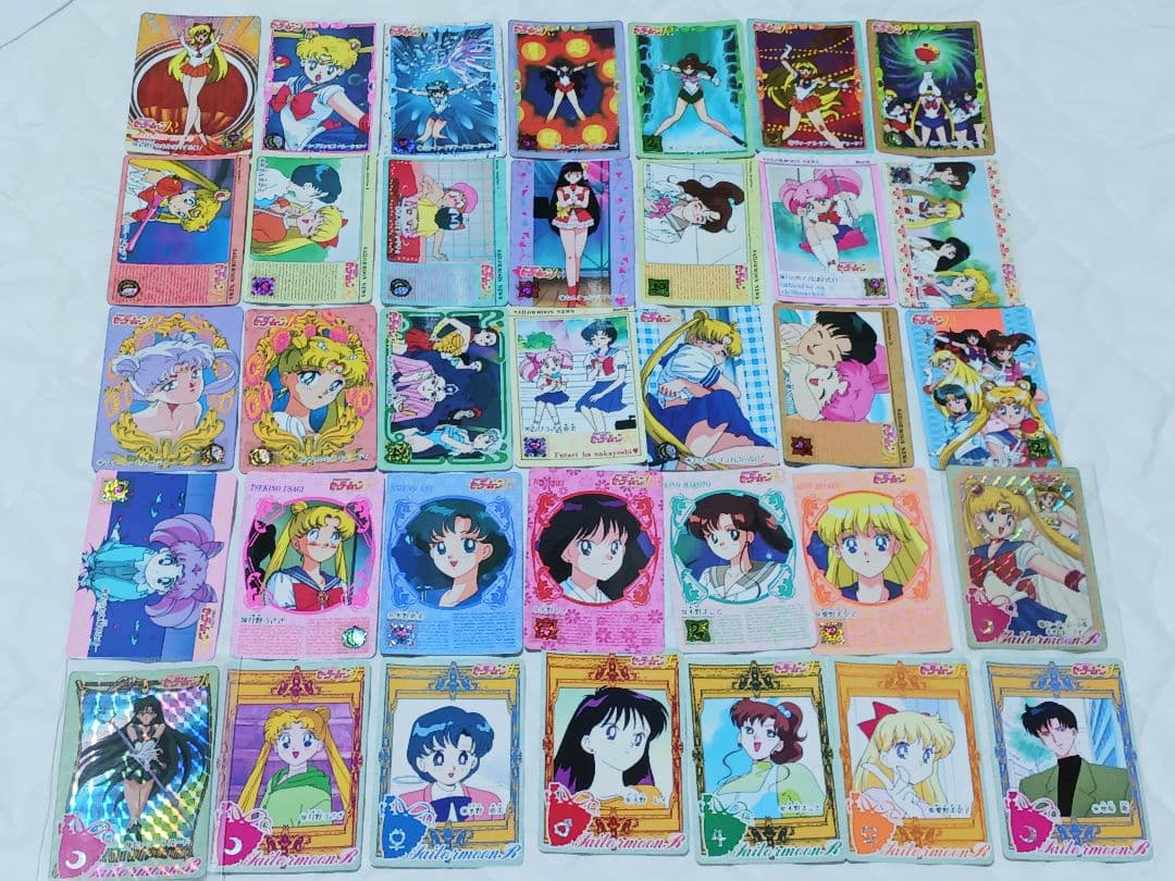 セーラームーン　カード　バンダイ　カードダス　本弾　セミコンプ