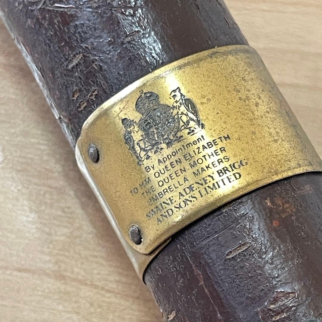 【英国製】スウェインアドニーブリッグ 傘 アンブレラ 雨具 イギリス王室御用達