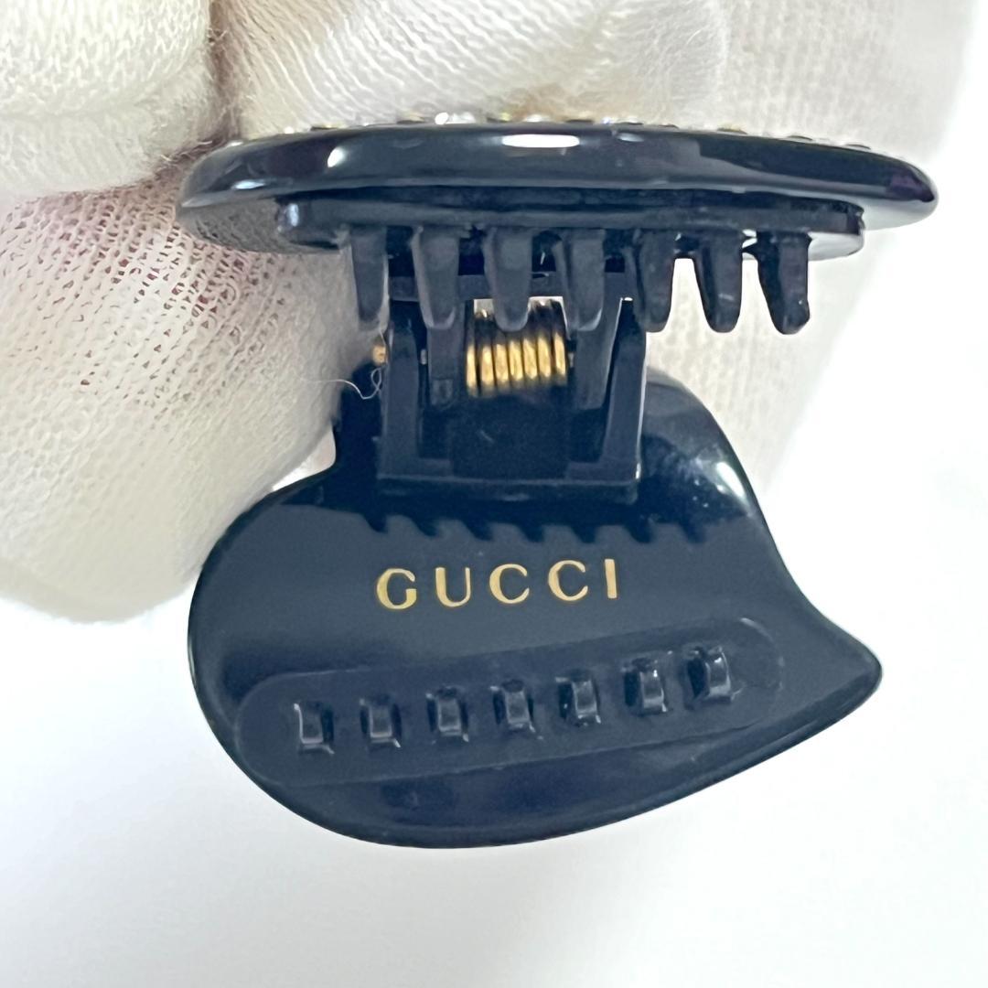 GUCCI グッチ インターロッキングG ハート ヘアクリップ ヘアピン