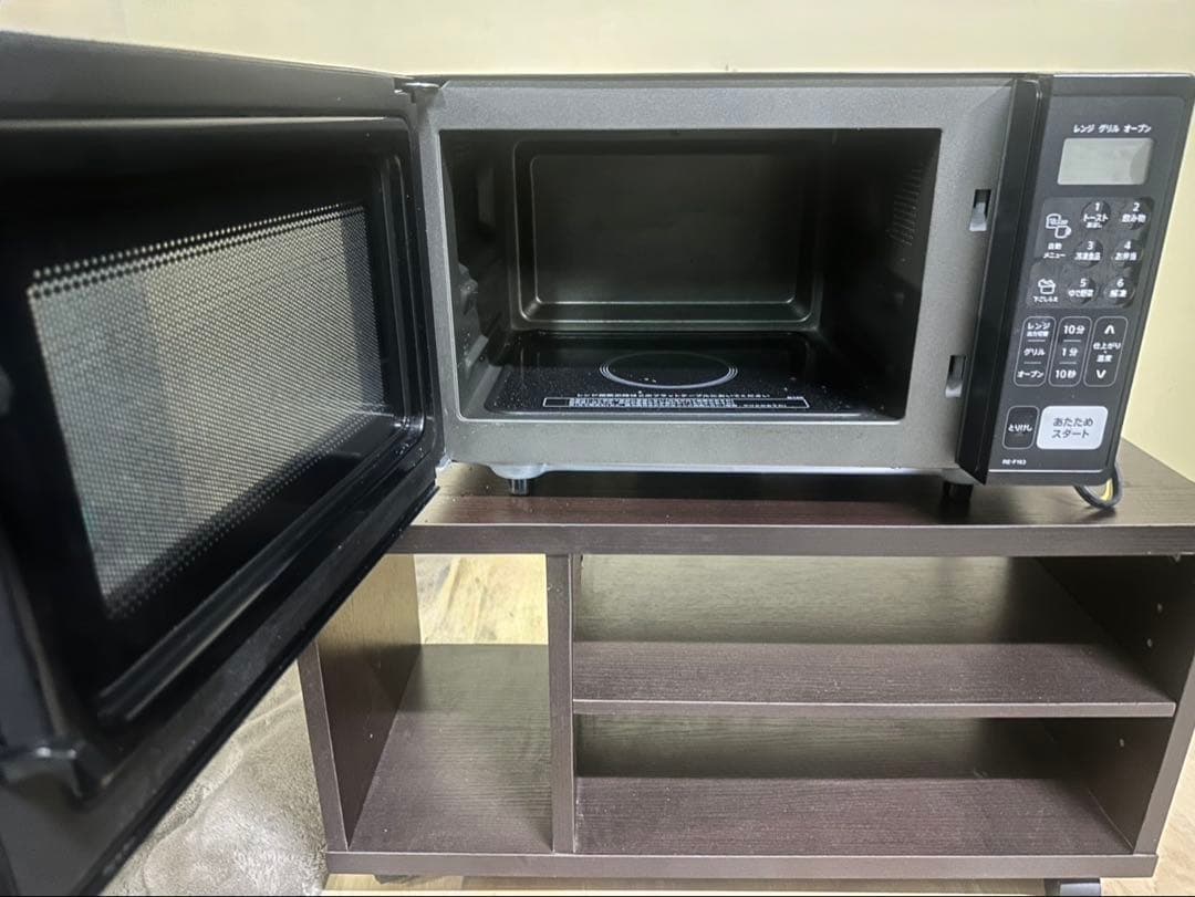 SHARP ブラック電子レンジ RE-F16B