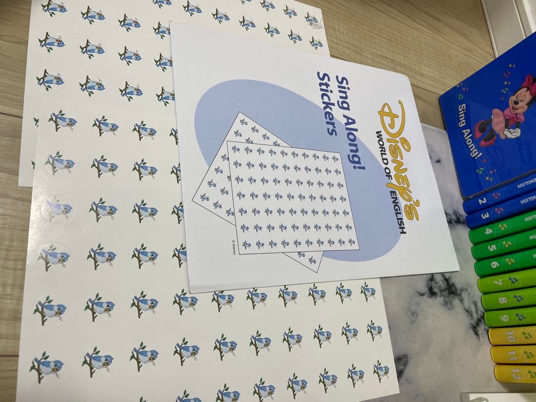 DWE ディズニー英語システム　シングアロングフルセット　新子役　美品　781