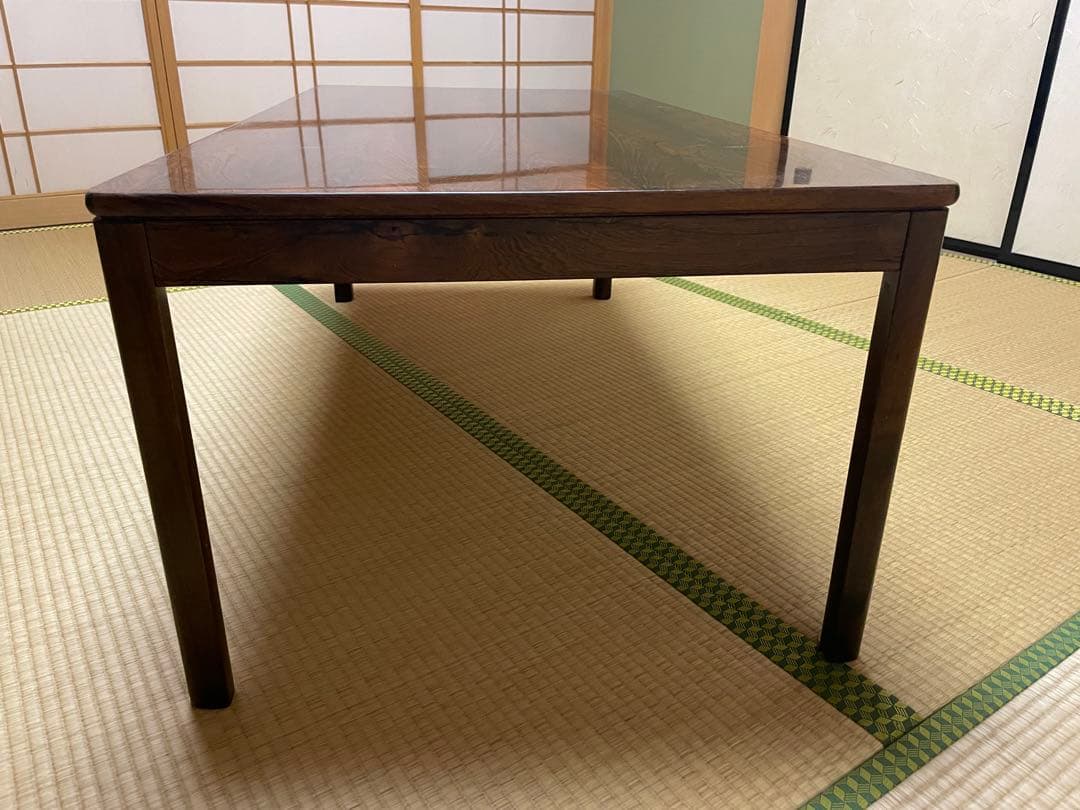 木製 ローテーブル 座卓