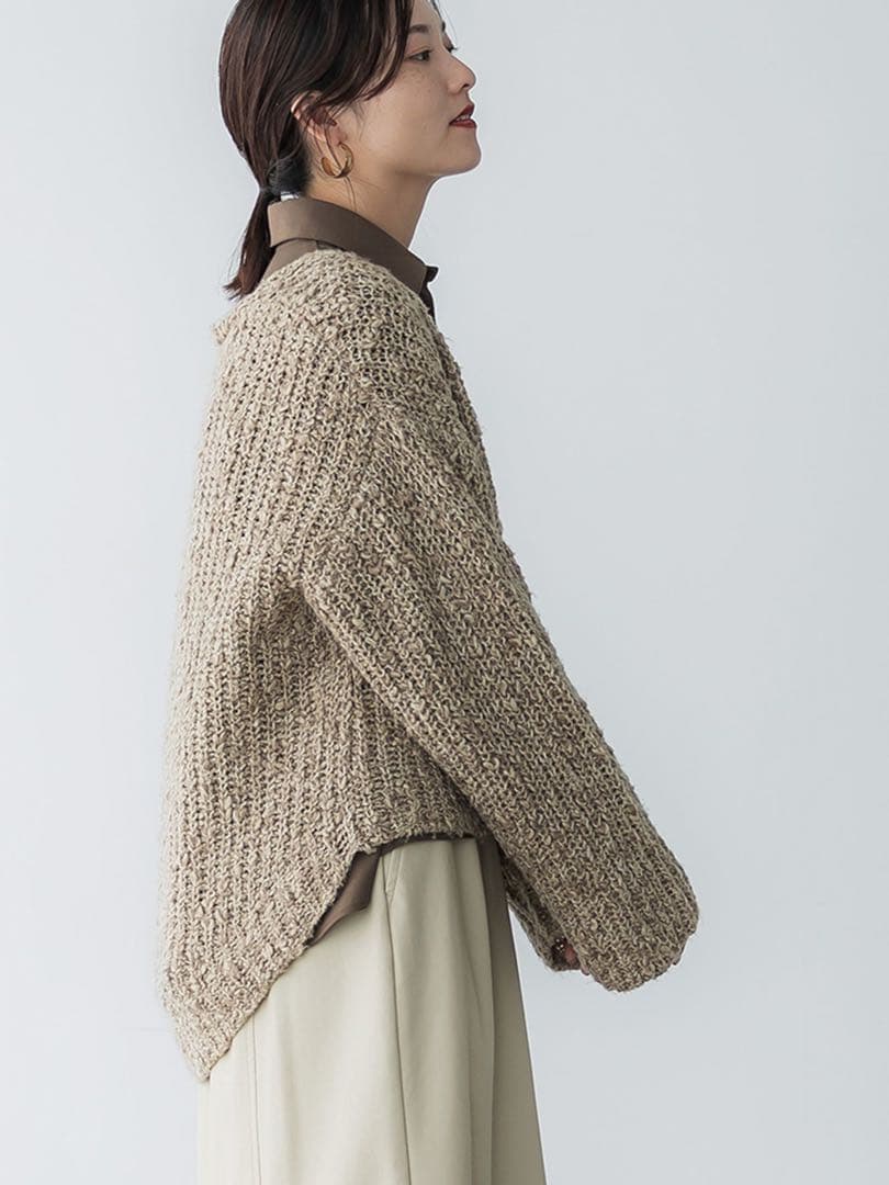 crewre メランジディープVネックニット 2色セット size:01