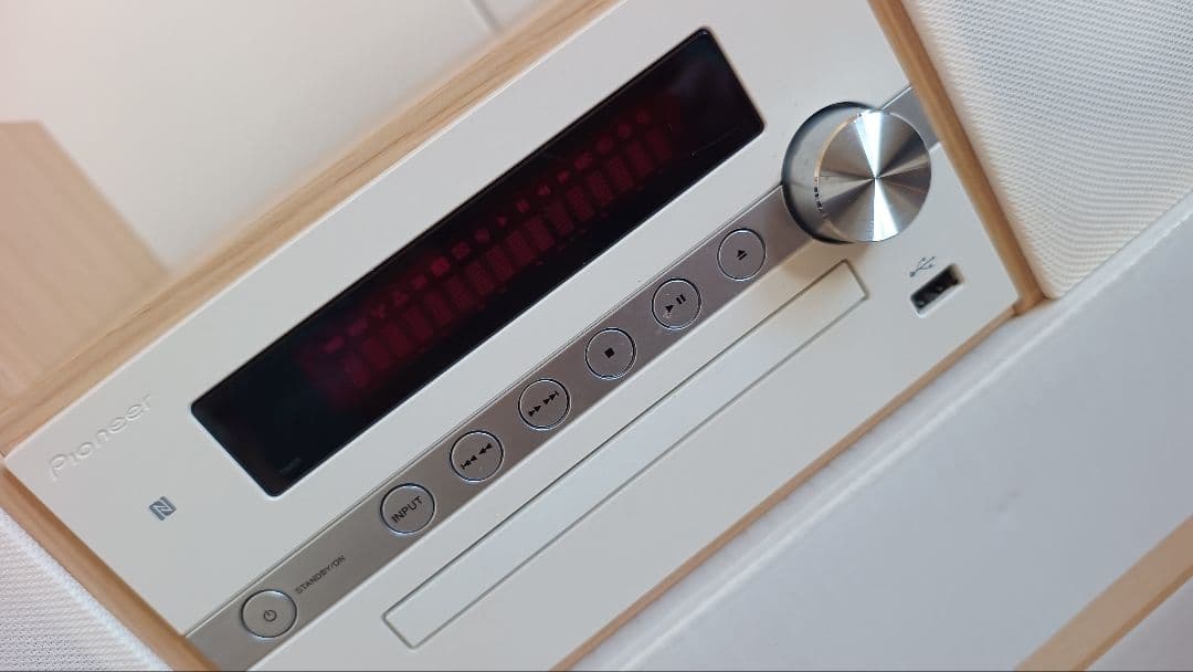 【美品】パイオニア　Bluetooth対応コンポ　Pioneer　X-CM56