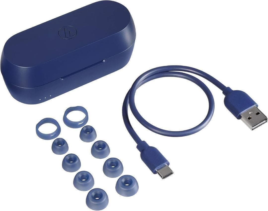 新品★オーディオテクニカ ATH-CKS5TW BL　完全ワイヤレスイヤホン