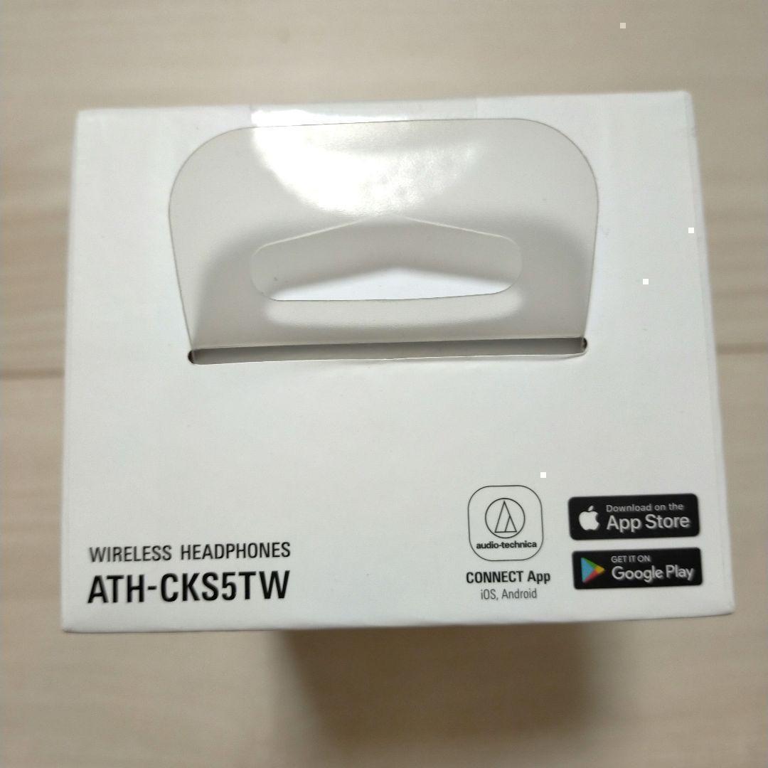 新品★オーディオテクニカ ATH-CKS5TW BL　完全ワイヤレスイヤホン