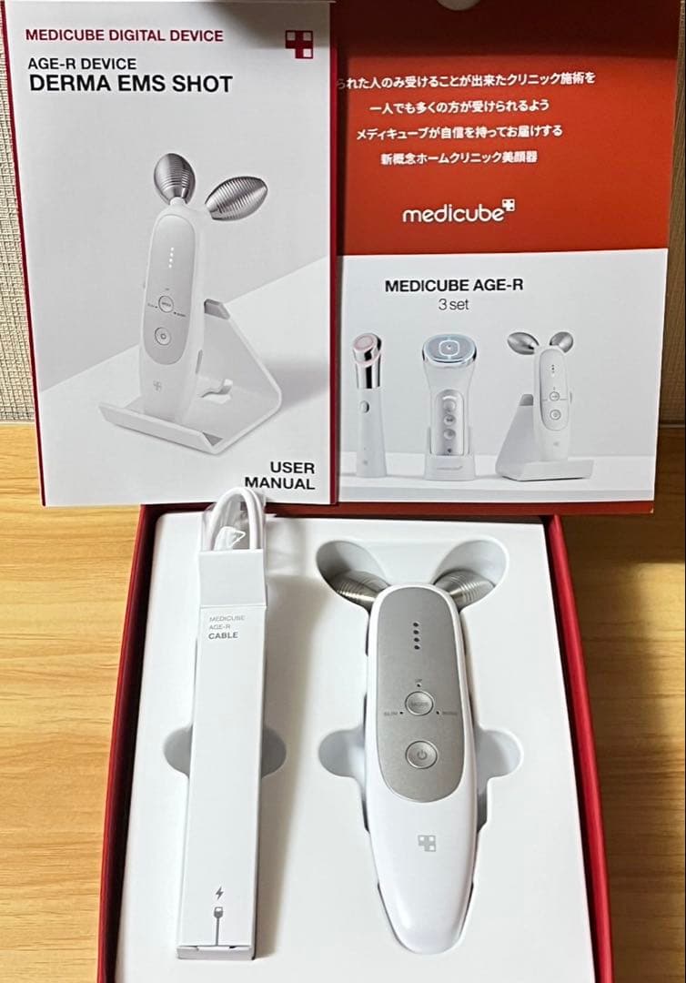 新品未使用 AGE-R DERMA EMS SHOT