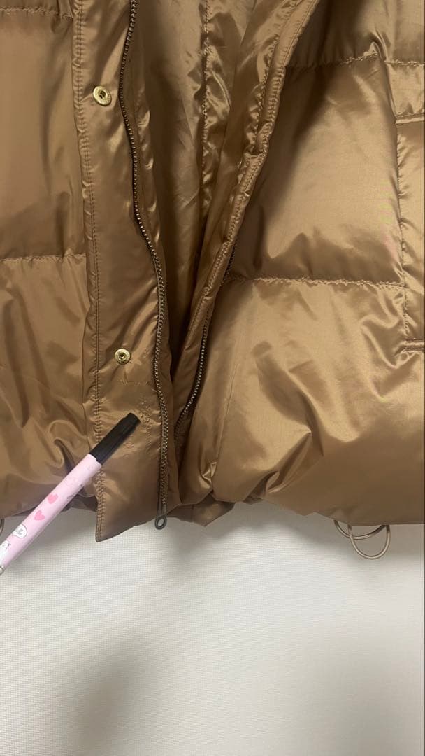 23区今季新品Oggi掲載シレータフタ ハイネック ショート ダウンコート 38