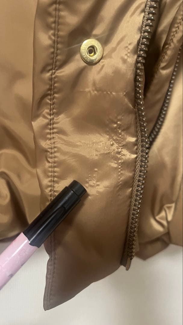 23区今季新品Oggi掲載シレータフタ ハイネック ショート ダウンコート 38