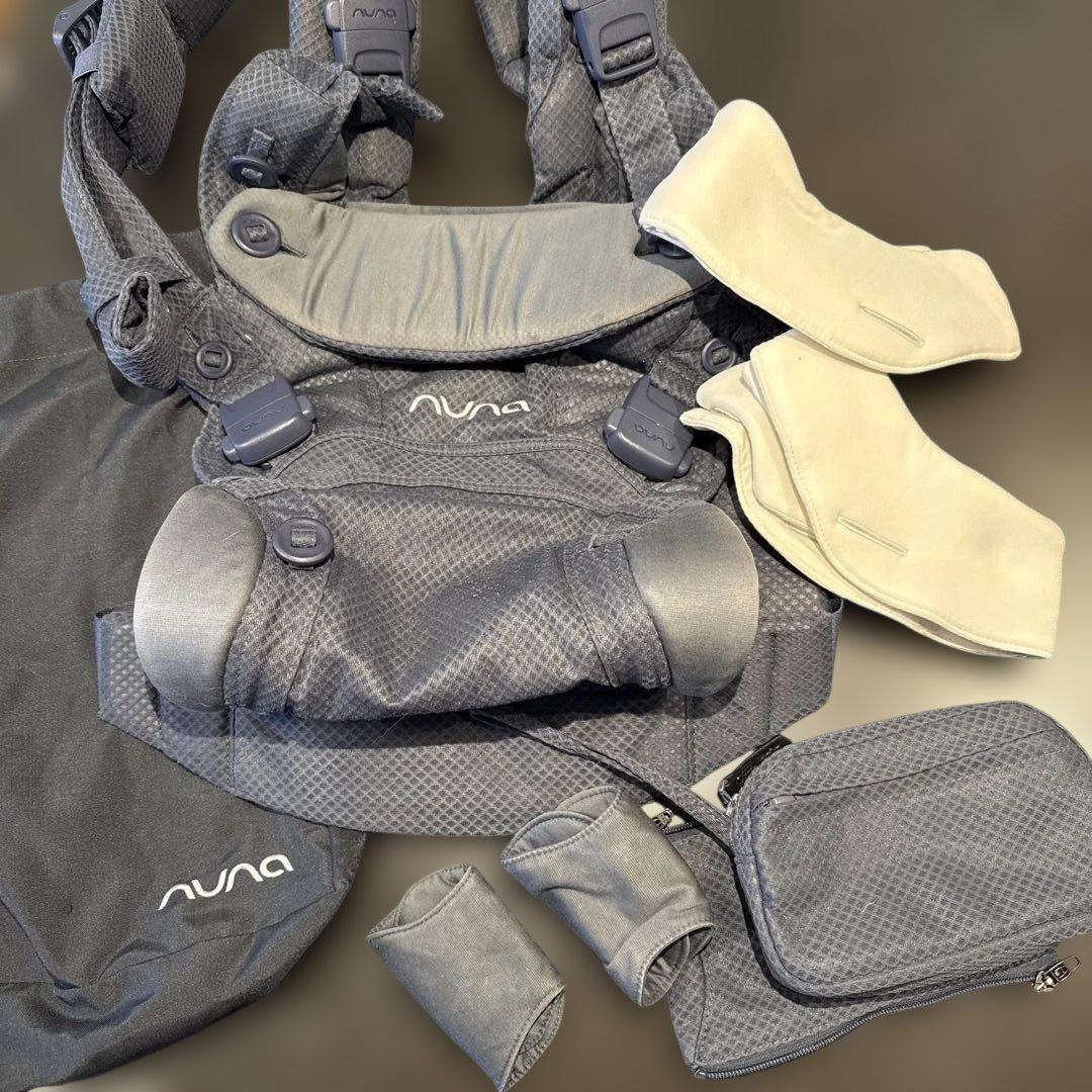 【ヌナ カドルクリック】抱っこ紐(色:デニム)