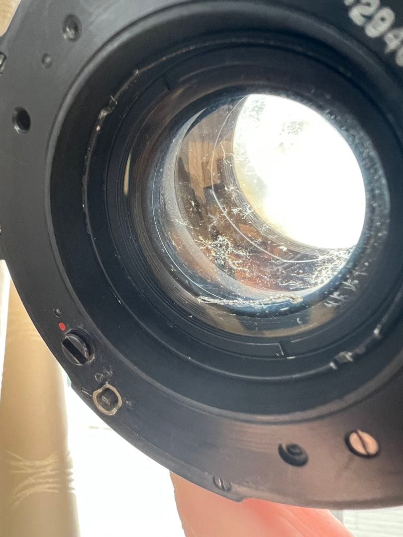 6枚玉 1956年製造 C80mm シルバー メタルショートフード キャップ付属